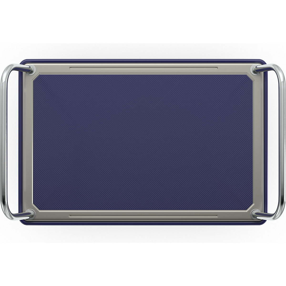 Cărucior cu banc de lucru cromat (Imagine produs 2)-1