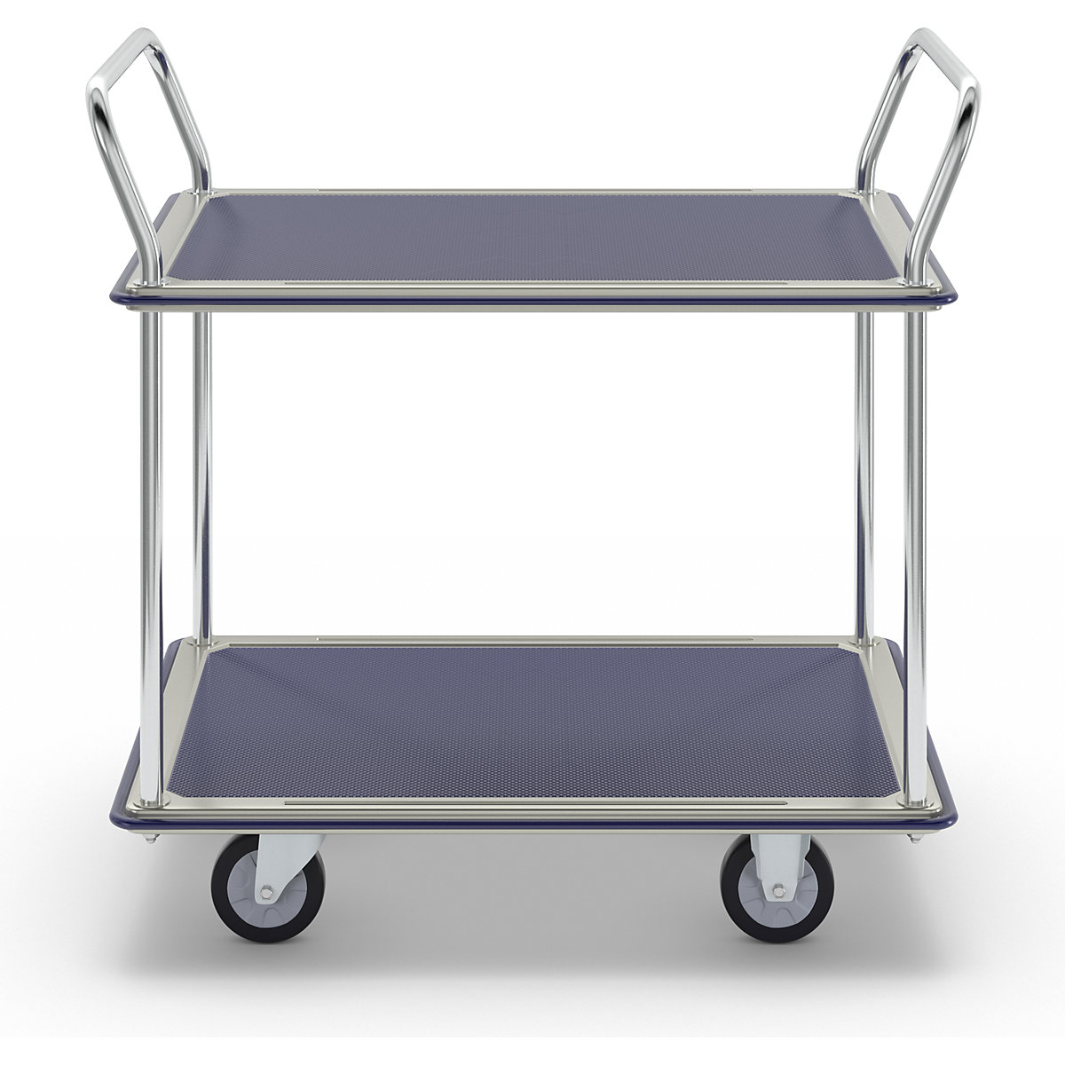 Cărucior cu banc de lucru cromat (Imagine produs 4)-3