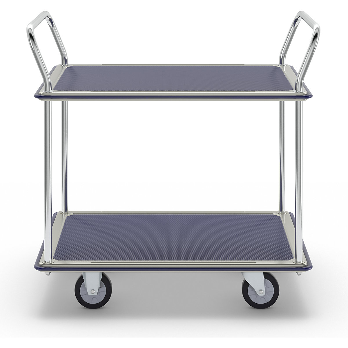 Cărucior cu banc de lucru cromat (Imagine produs 5)-4