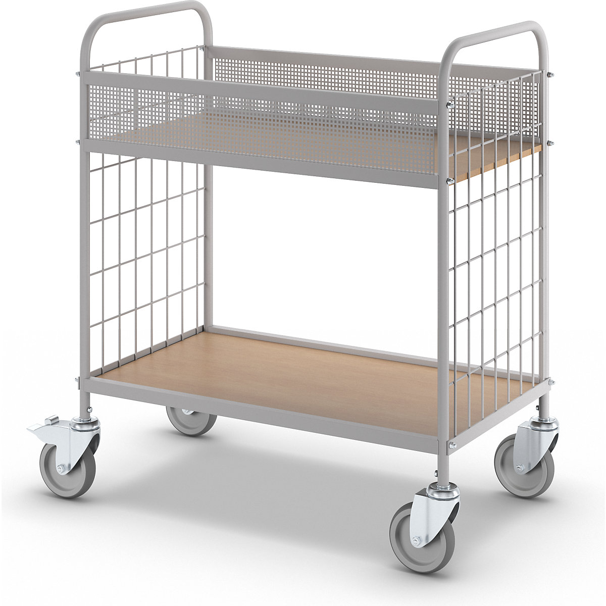Cărucior etajat de birou – eurokraft pro (Imagine produs 6)-5