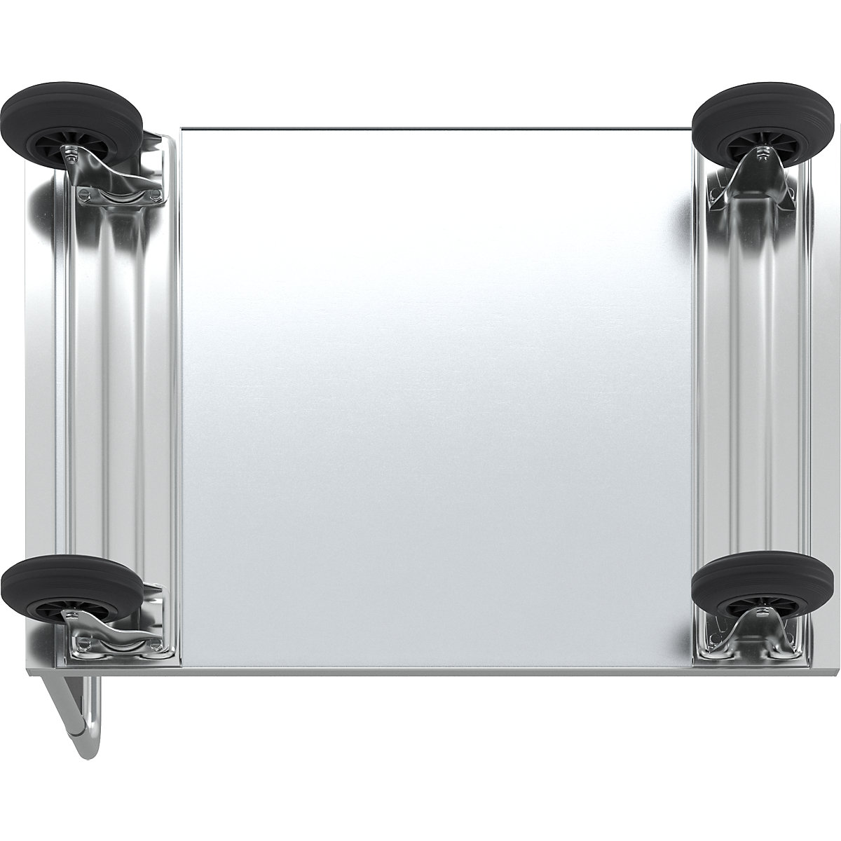 Cărucior cu platformă, capacitate portantă 500 kg – Kongamek (Imagine produs 6)-5