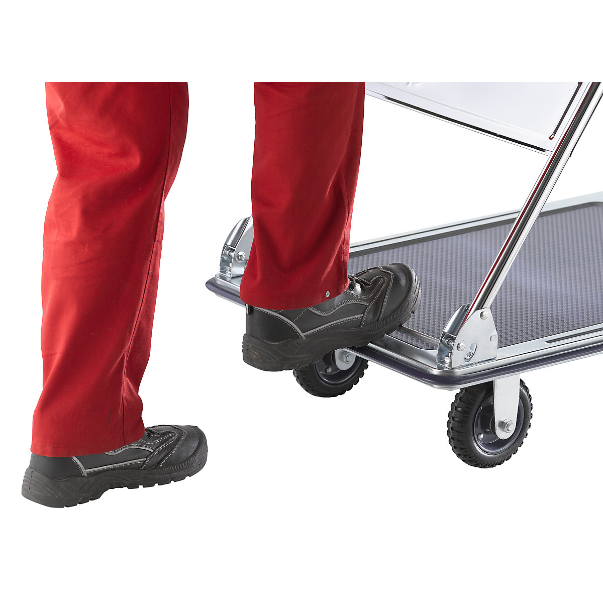 Cărucior cu platformă profesional – eurokraft basic (Imagine produs 3)-2