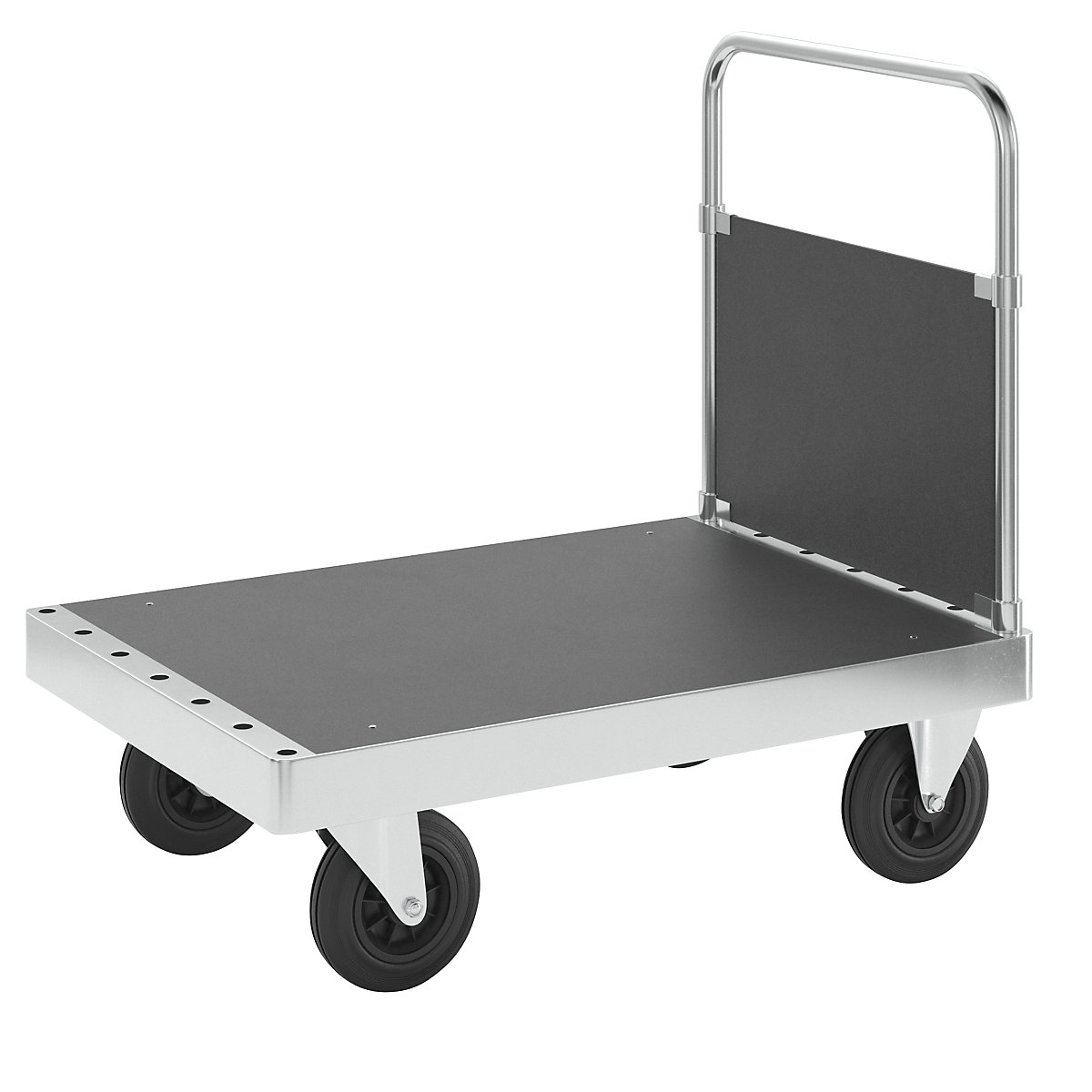 Cărucior cu platformă zincat JUMBO – Kongamek