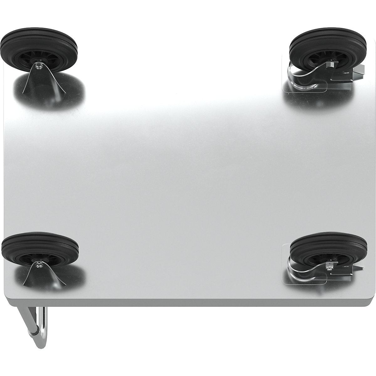 Cărucior cu platformă zincat JUMBO – Kongamek (Imagine produs 5)-4