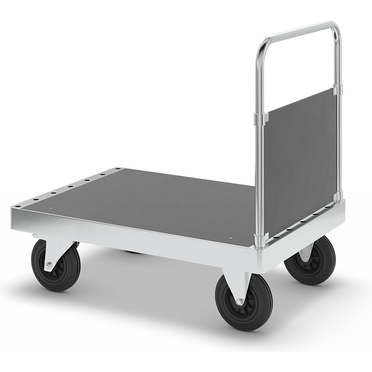 Cărucior cu platformă zincat JUMBO – Kongamek (Imagine produs 6)-5