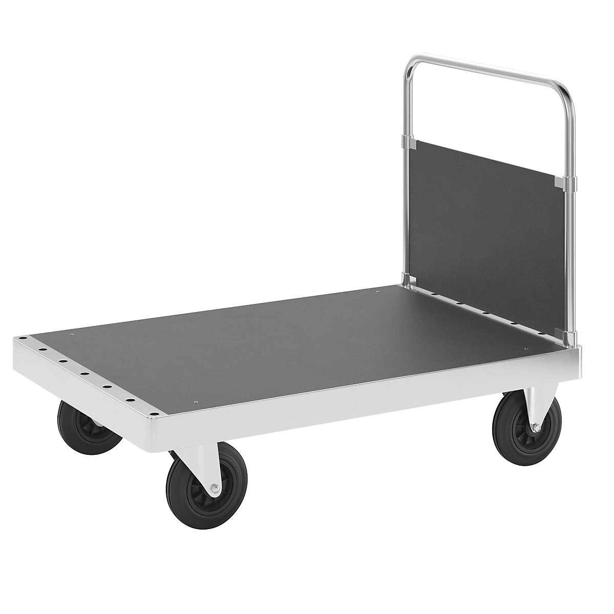 Cărucior cu platformă zincat JUMBO – Kongamek