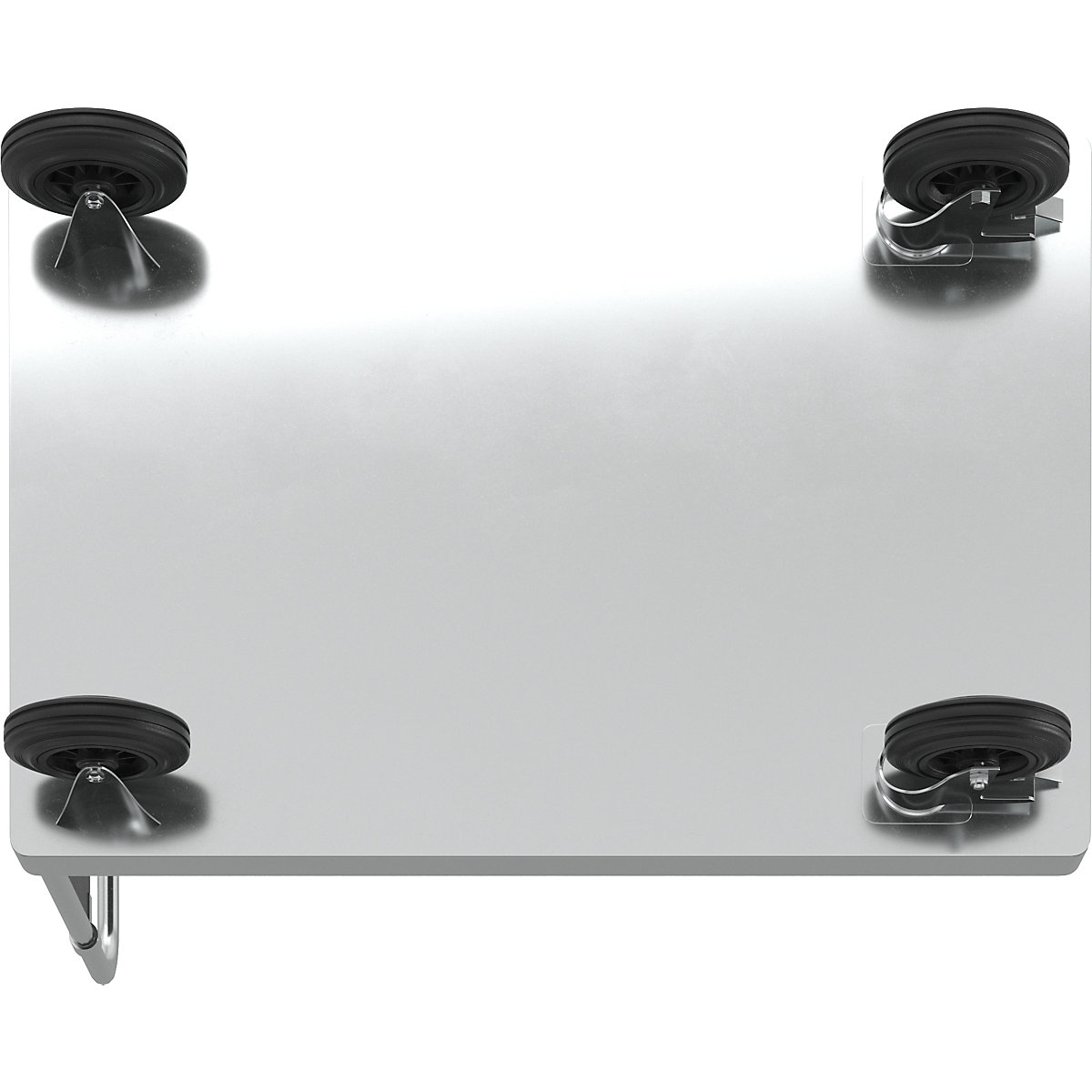 Cărucior cu platformă zincat JUMBO – Kongamek (Imagine produs 5)-4