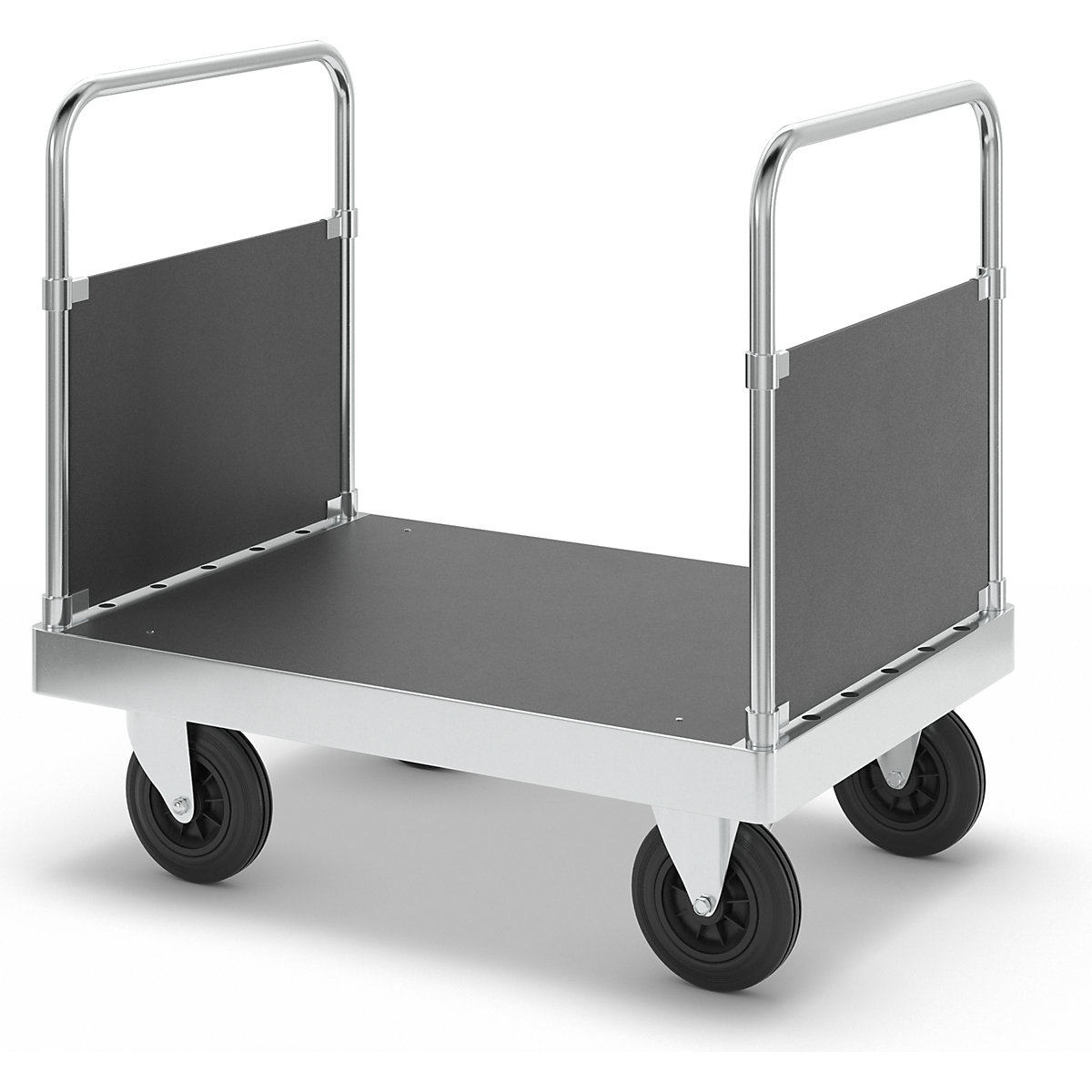 Cărucior cu platformă zincat JUMBO – Kongamek (Imagine produs 6)-5