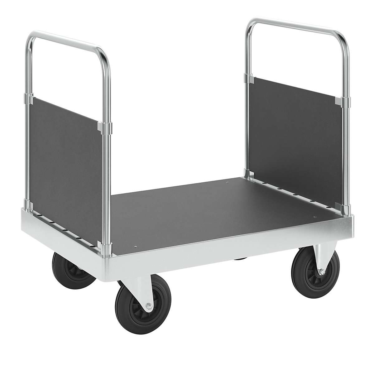 Cărucior cu platformă zincat JUMBO – Kongamek