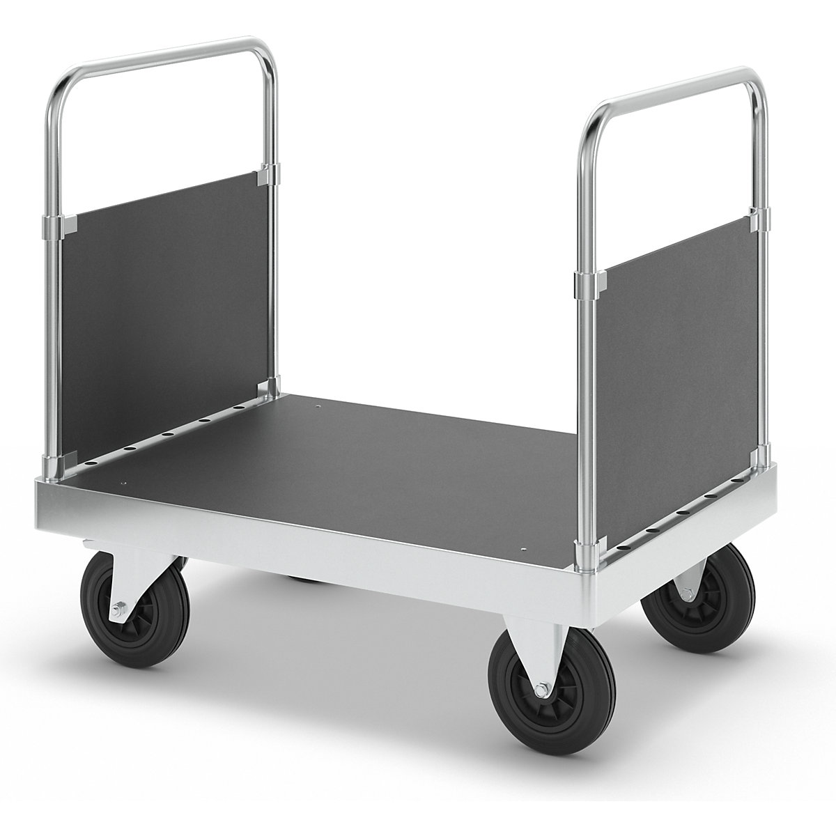 Cărucior cu platformă zincat JUMBO – Kongamek (Imagine produs 6)-5