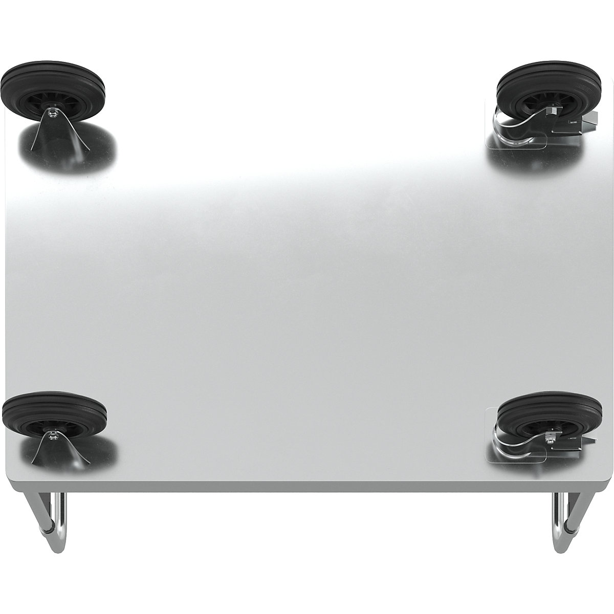 Cărucior cu platformă zincat JUMBO – Kongamek (Imagine produs 5)-4