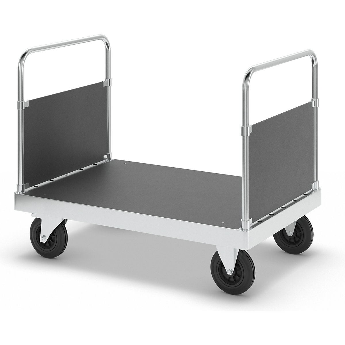 Cărucior cu platformă zincat JUMBO – Kongamek (Imagine produs 6)-5