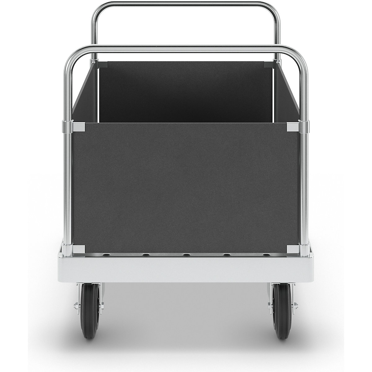 Cărucior cu platformă zincat JUMBO – Kongamek (Imagine produs 3)-2