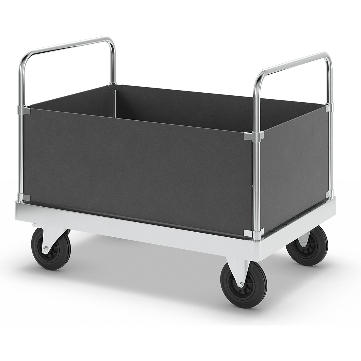 Cărucior cu platformă zincat JUMBO – Kongamek (Imagine produs 6)-5