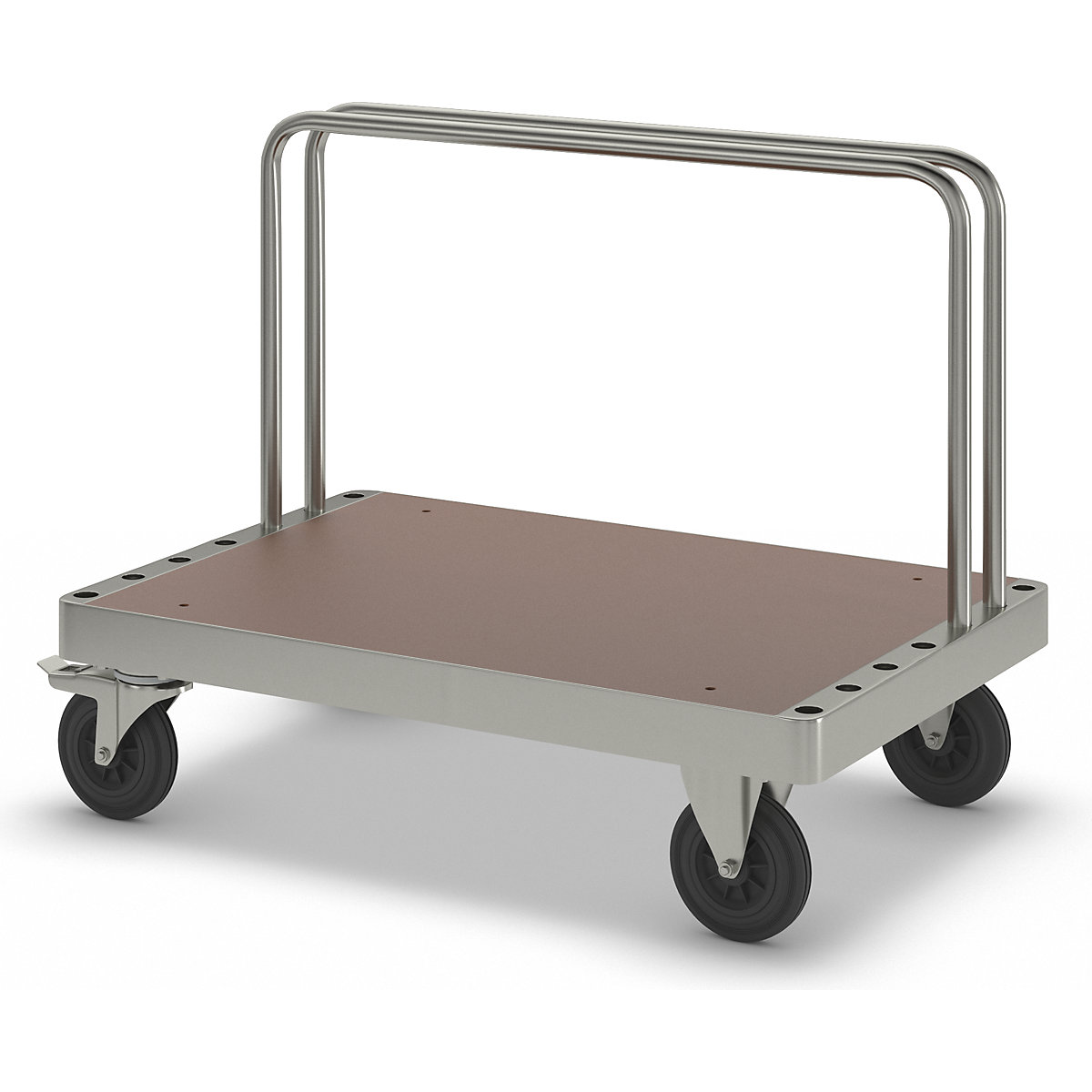 Cărucior zincat pentru transport plăci – Kongamek (Imagine produs 3)-2