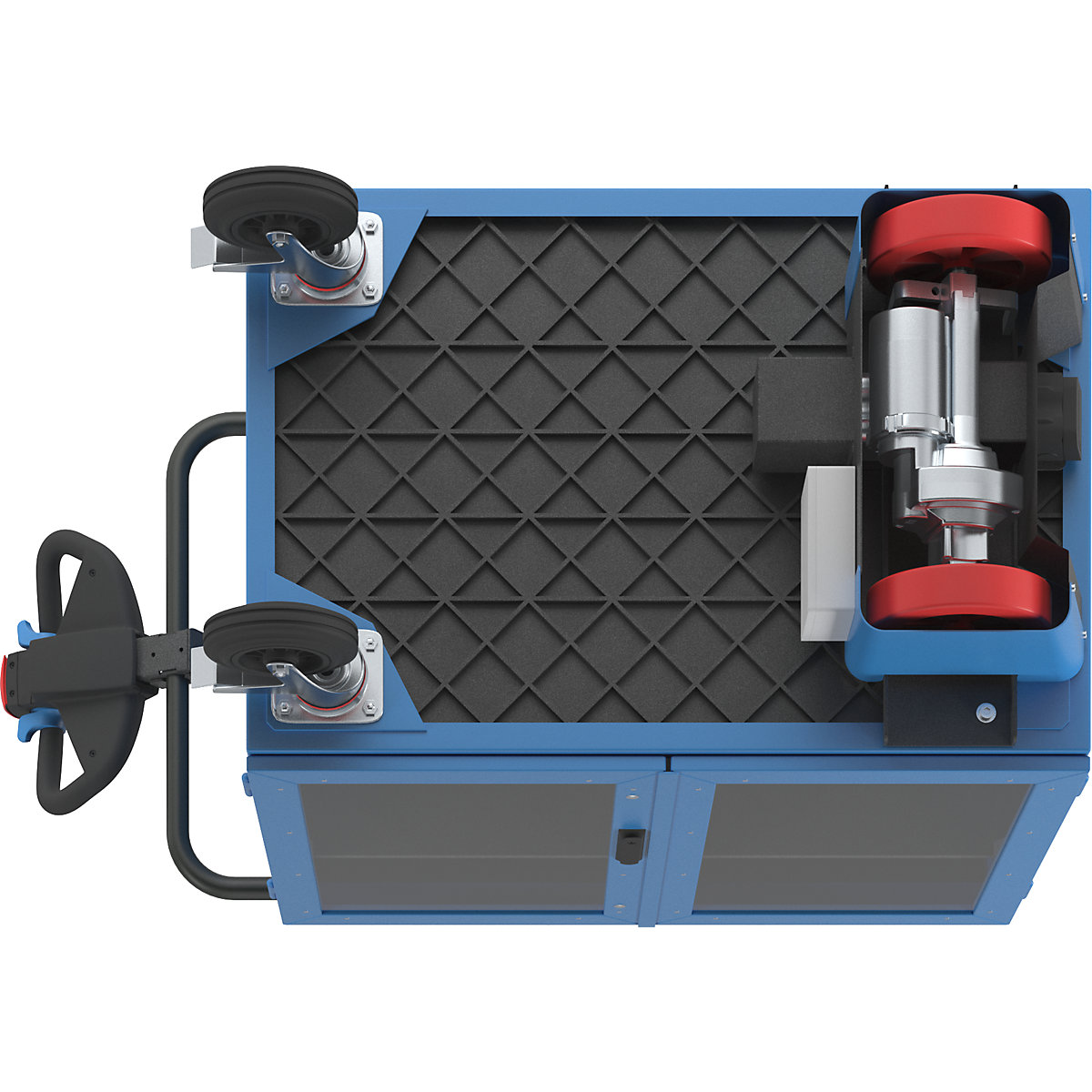Cărucioare tip dulap cu motor electric – eurokraft pro (Imagine produs 4)-3