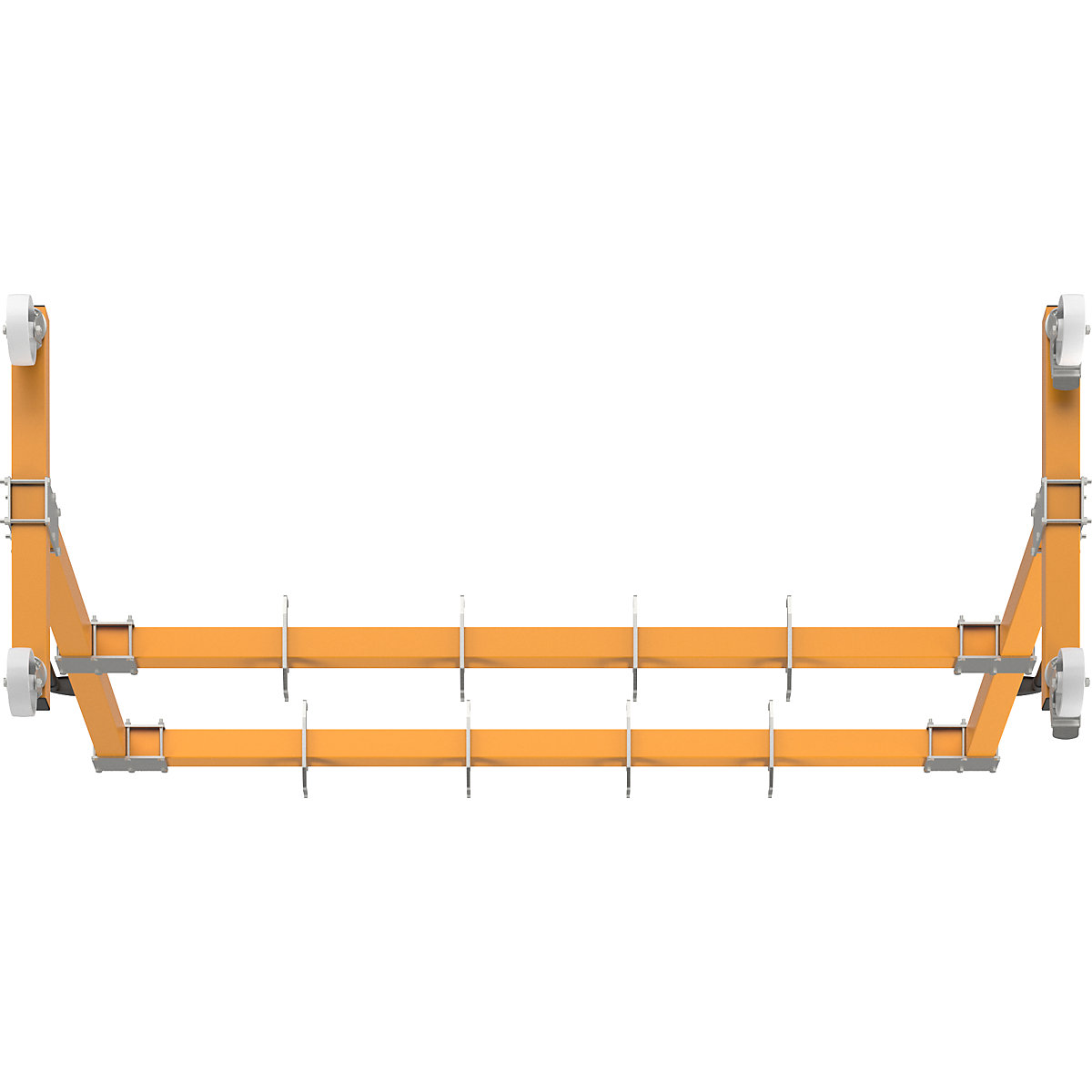 Cuier drept mobil cu elemente de prindere – eurokraft pro (Imagine produs 7)-6