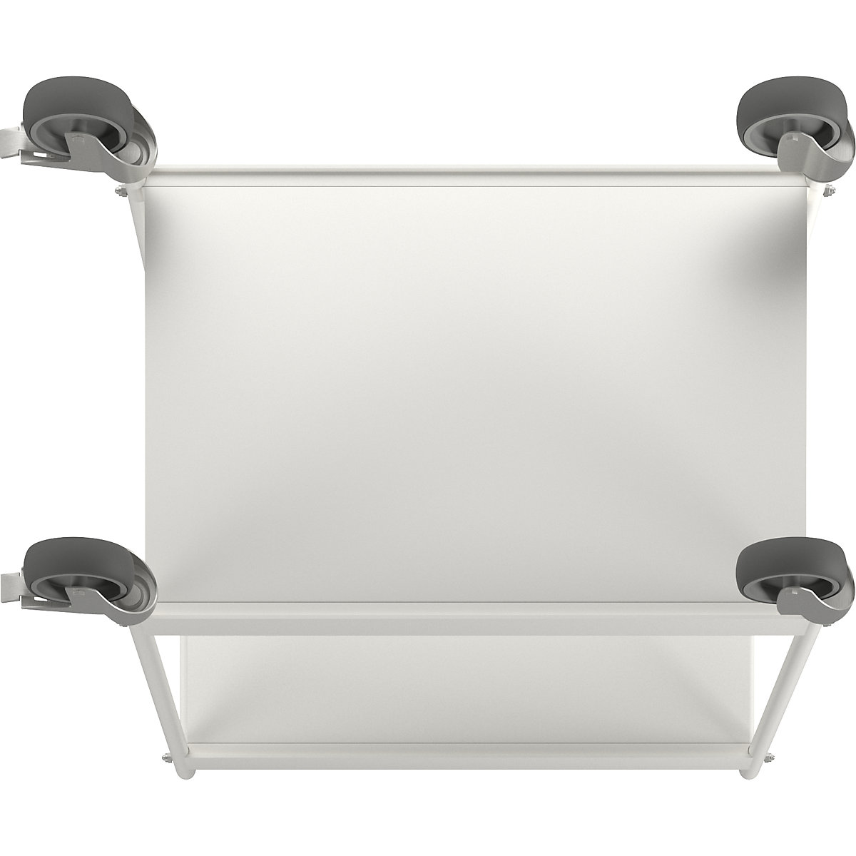 Cărucior auxiliar, țeavă din oțel vopsită în câmp electrostatic (Imagine produs 4)-3