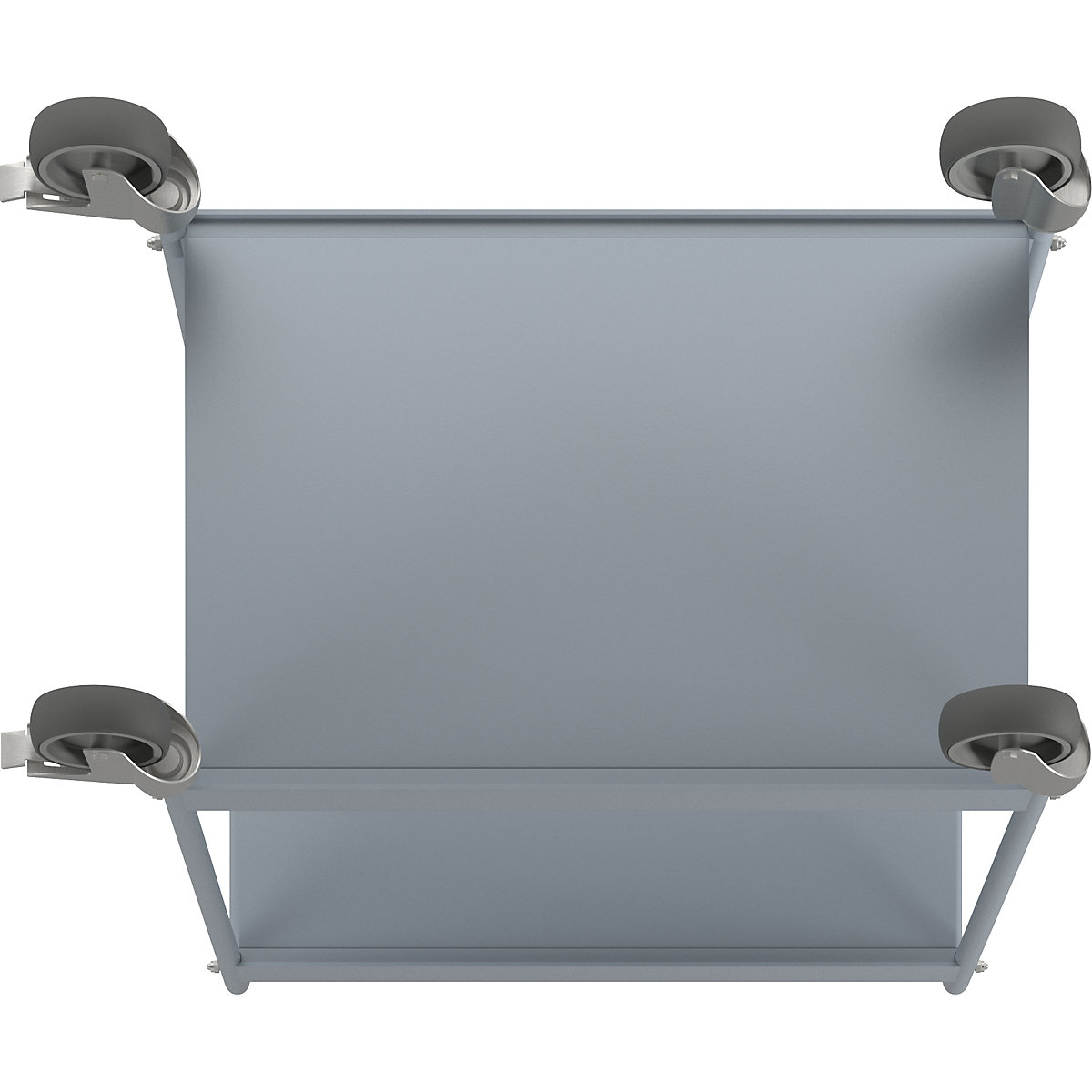 Cărucior auxiliar, țeavă din oțel vopsită în câmp electrostatic (Imagine produs 5)-4