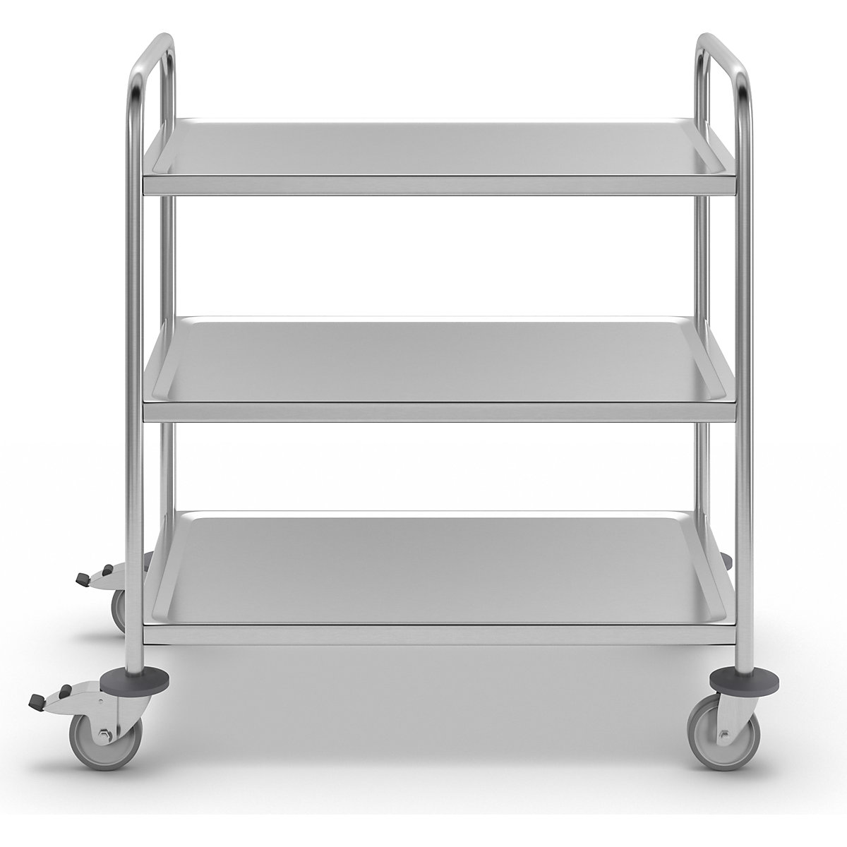 Cărucior din inox pentru servire – Kongamek (Imagine produs 5)-4