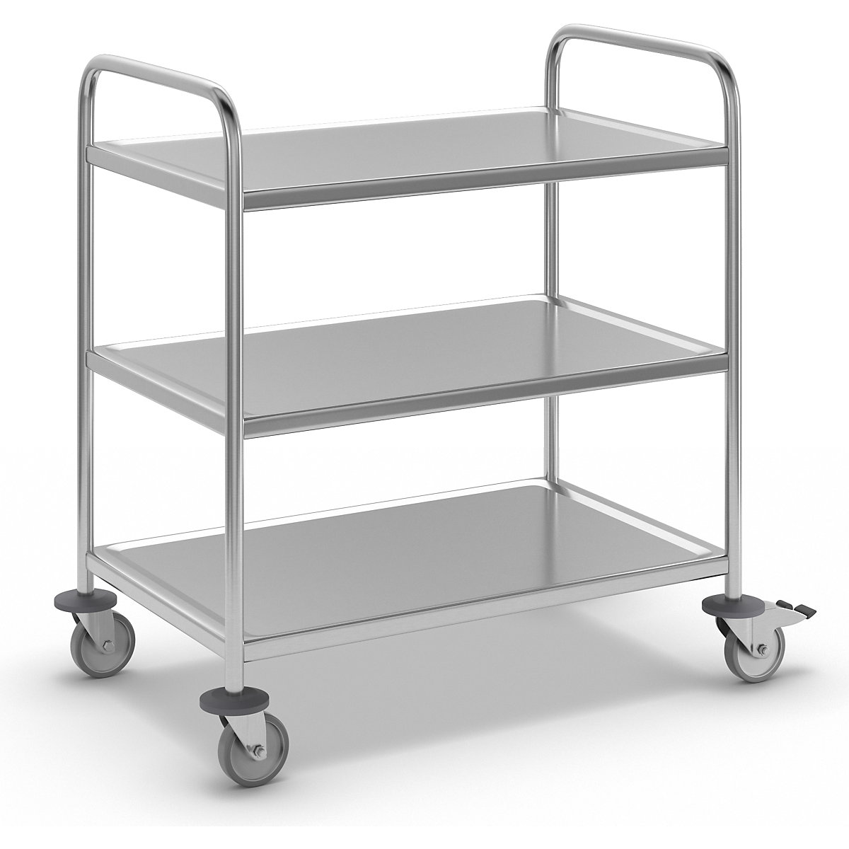 Cărucior din inox pentru servire – Kongamek