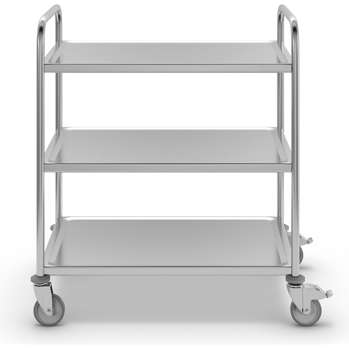 Cărucior din inox pentru servire (Imagine produs 6)-5