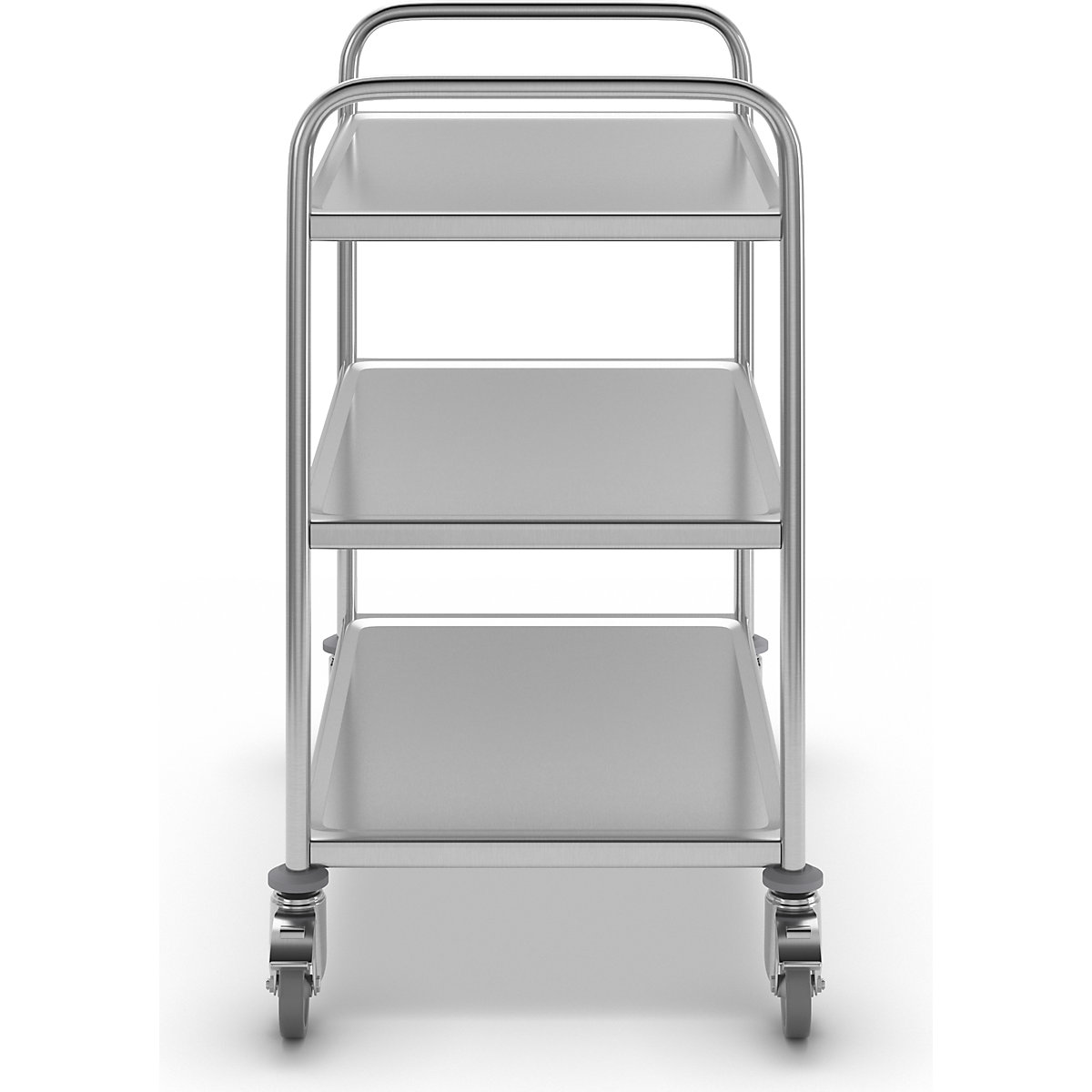 Cărucior din inox pentru servire (Imagine produs 7)-6