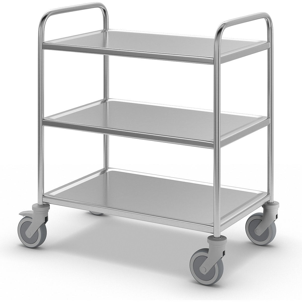 Cărucior din inox pentru servire (Imagine produs 4)-3