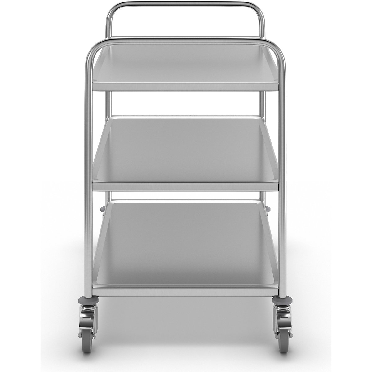 Cărucior din inox pentru servire (Imagine produs 3)-2