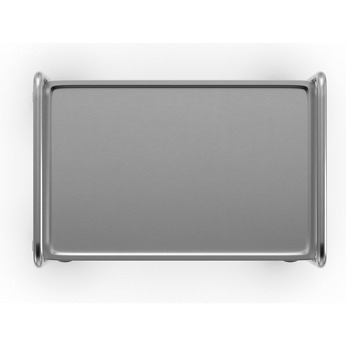Cărucior etajat din inox, sudat – Kongamek (Imagine produs 3)-2