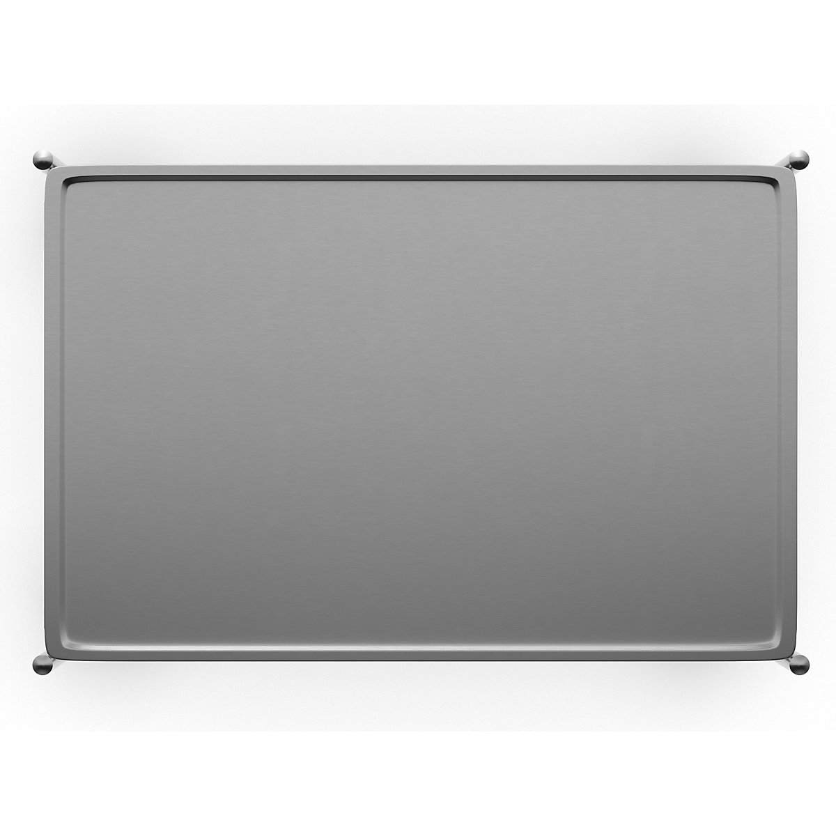 Cărucior etajat din inox, sudat – Kongamek (Imagine produs 8)-7