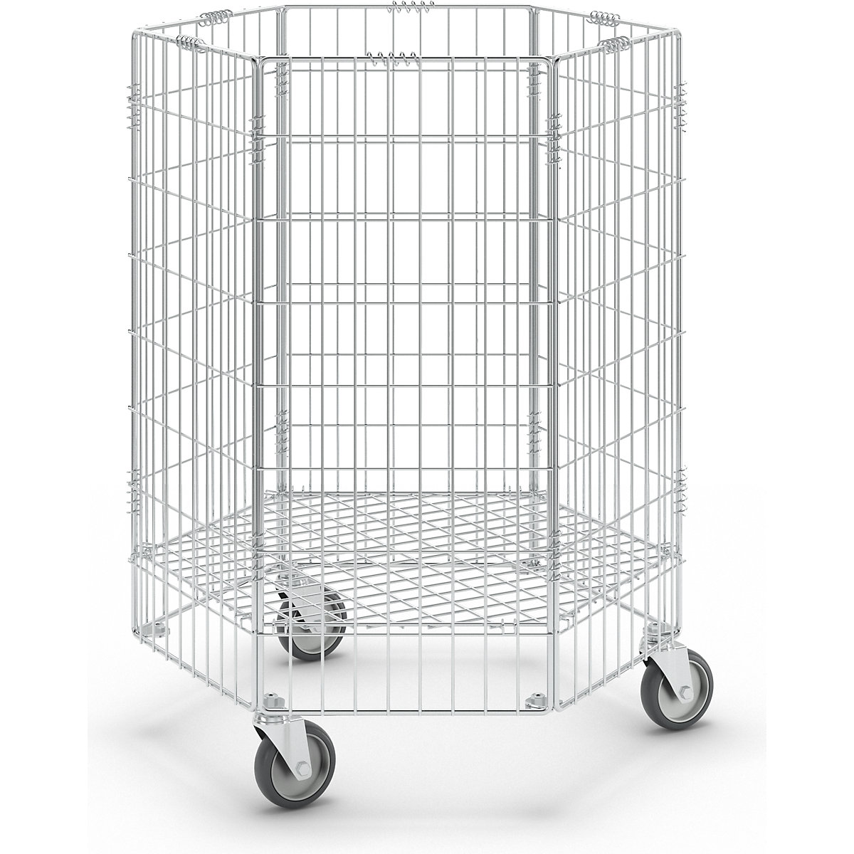 Cărucior cu pereţi din grilaj, hexagonal &ndash; Kongamek