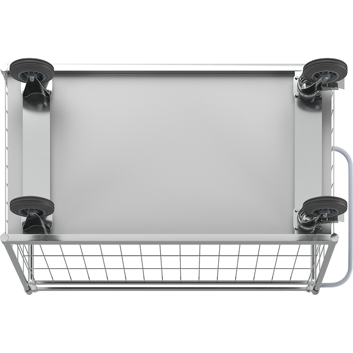 Cărucior zincat pentru pachete – Kongamek (Imagine produs 5)-4