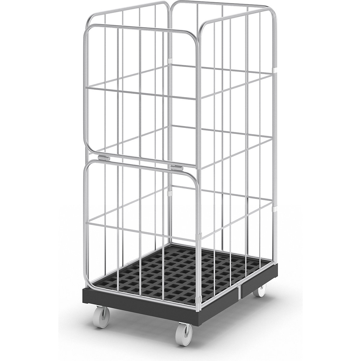 Container mobil cu grilaje laterale – eurokraft basic