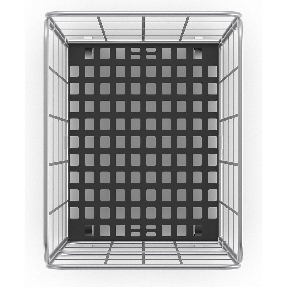 Container mobil cu grilaje laterale – eurokraft basic (Imagine produs 6)-5