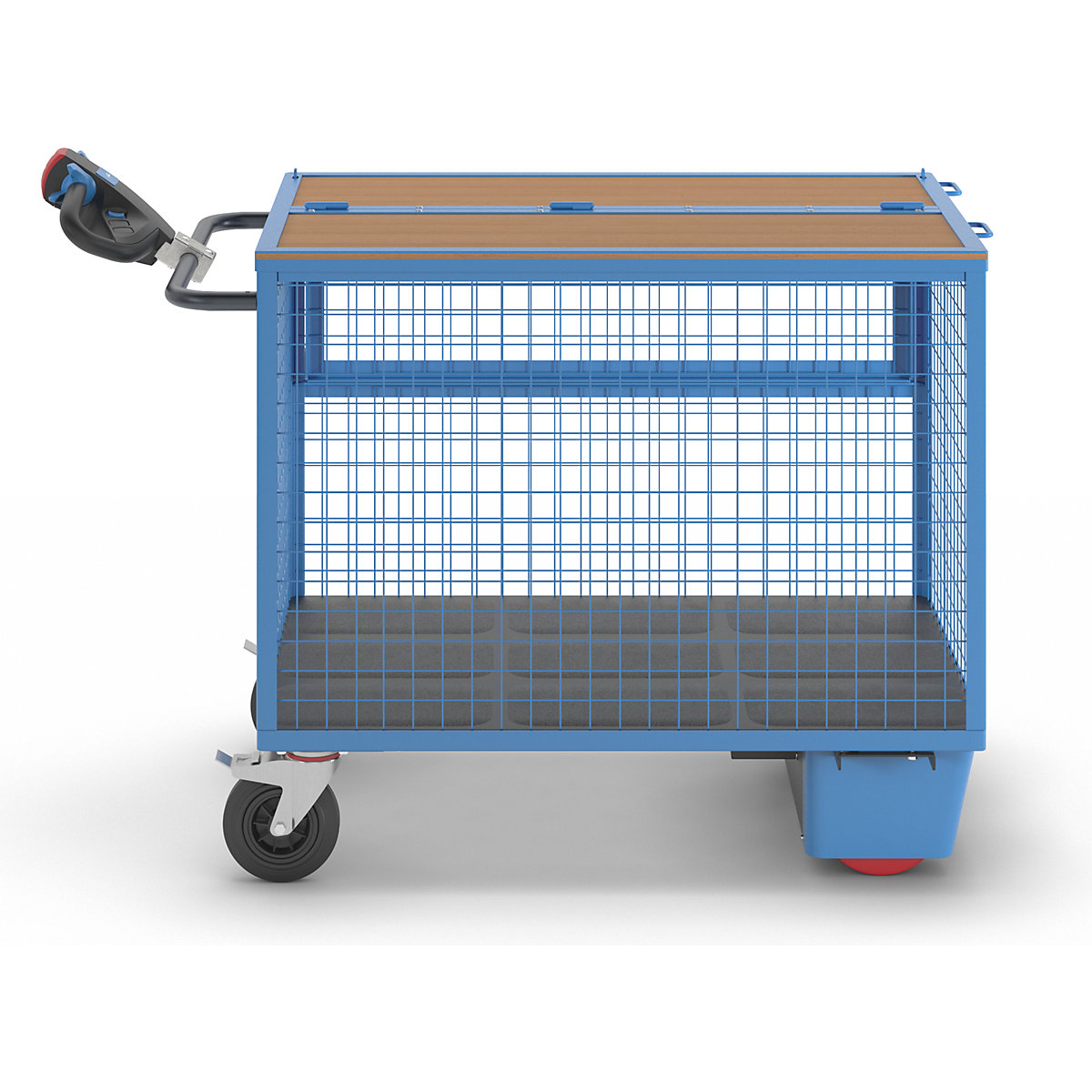 Cărucior tip container cu motor electric – eurokraft pro (Imagine produs 3)-2