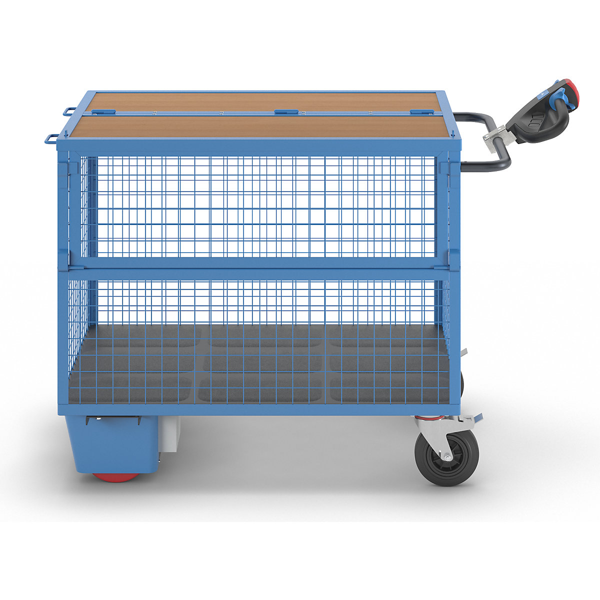Cărucior tip container cu motor electric – eurokraft pro (Imagine produs 4)-3