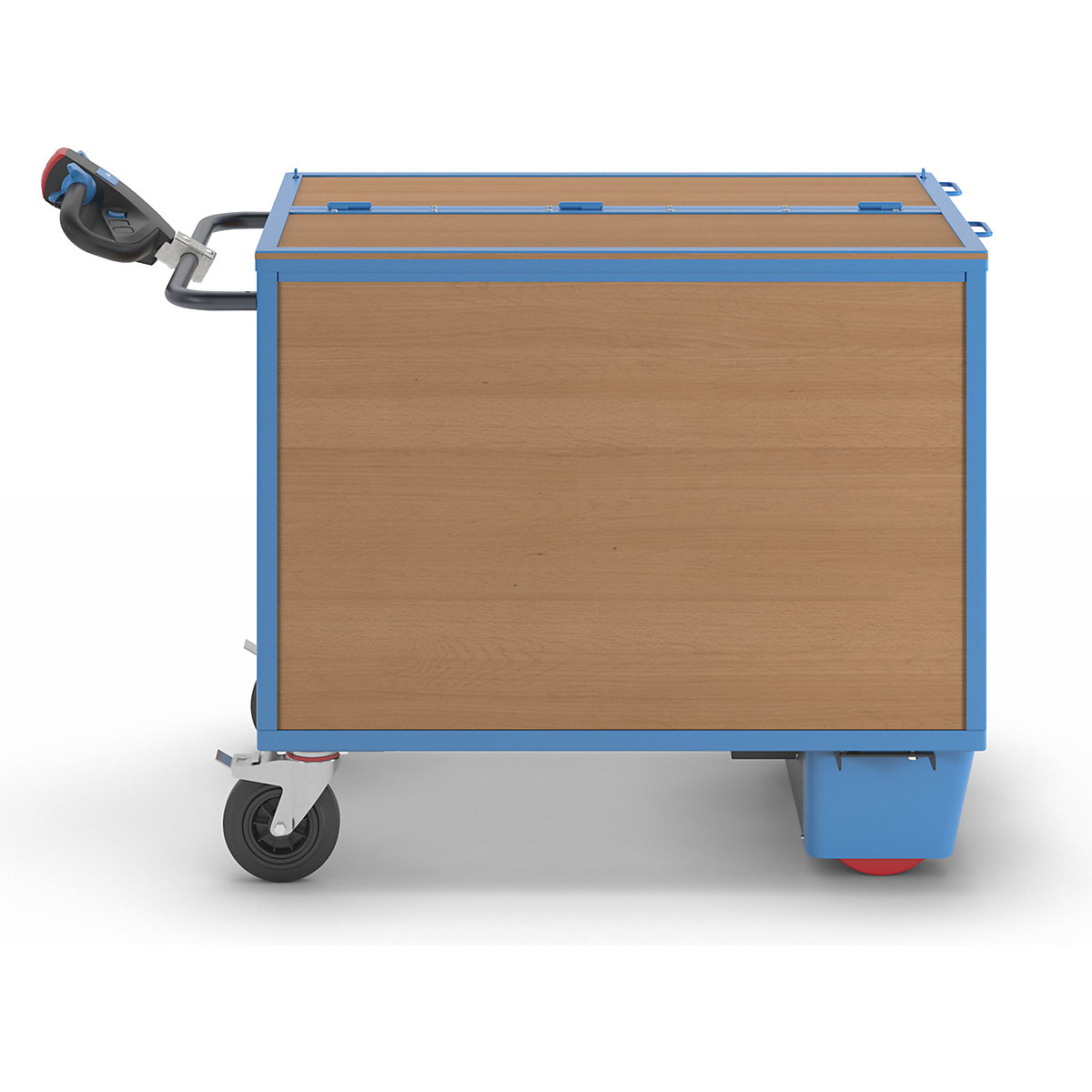 Cărucior tip container cu motor electric – eurokraft pro (Imagine produs 3)-2