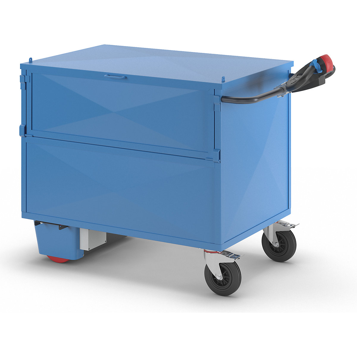 Cărucior tip container cu motor electric – eurokraft pro (Imagine produs 6)-5