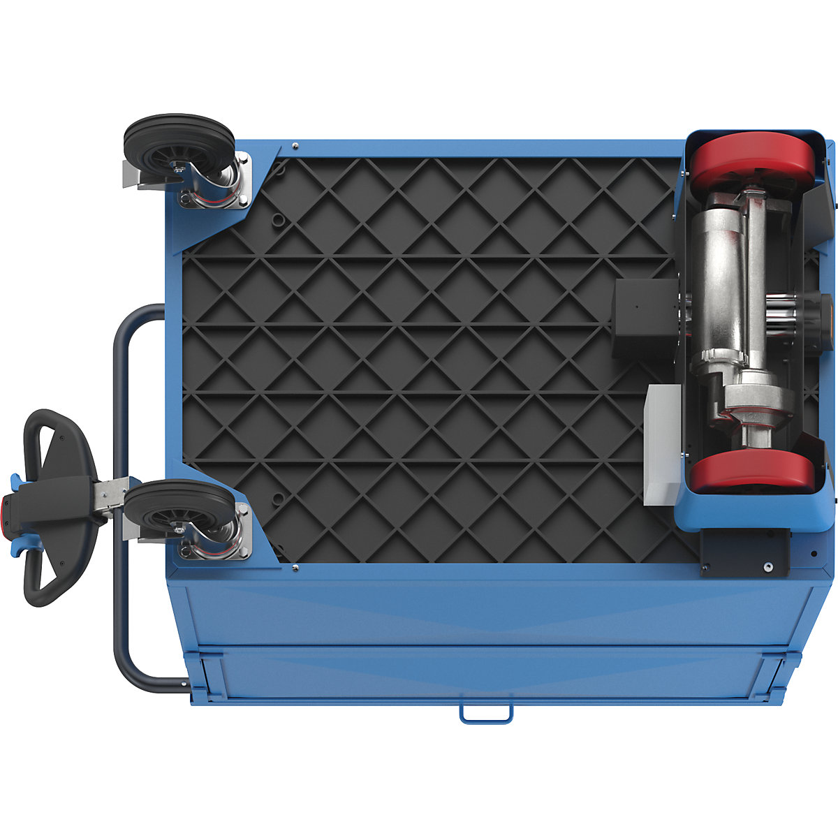 Cărucior tip container cu motor electric – eurokraft pro (Imagine produs 7)-6