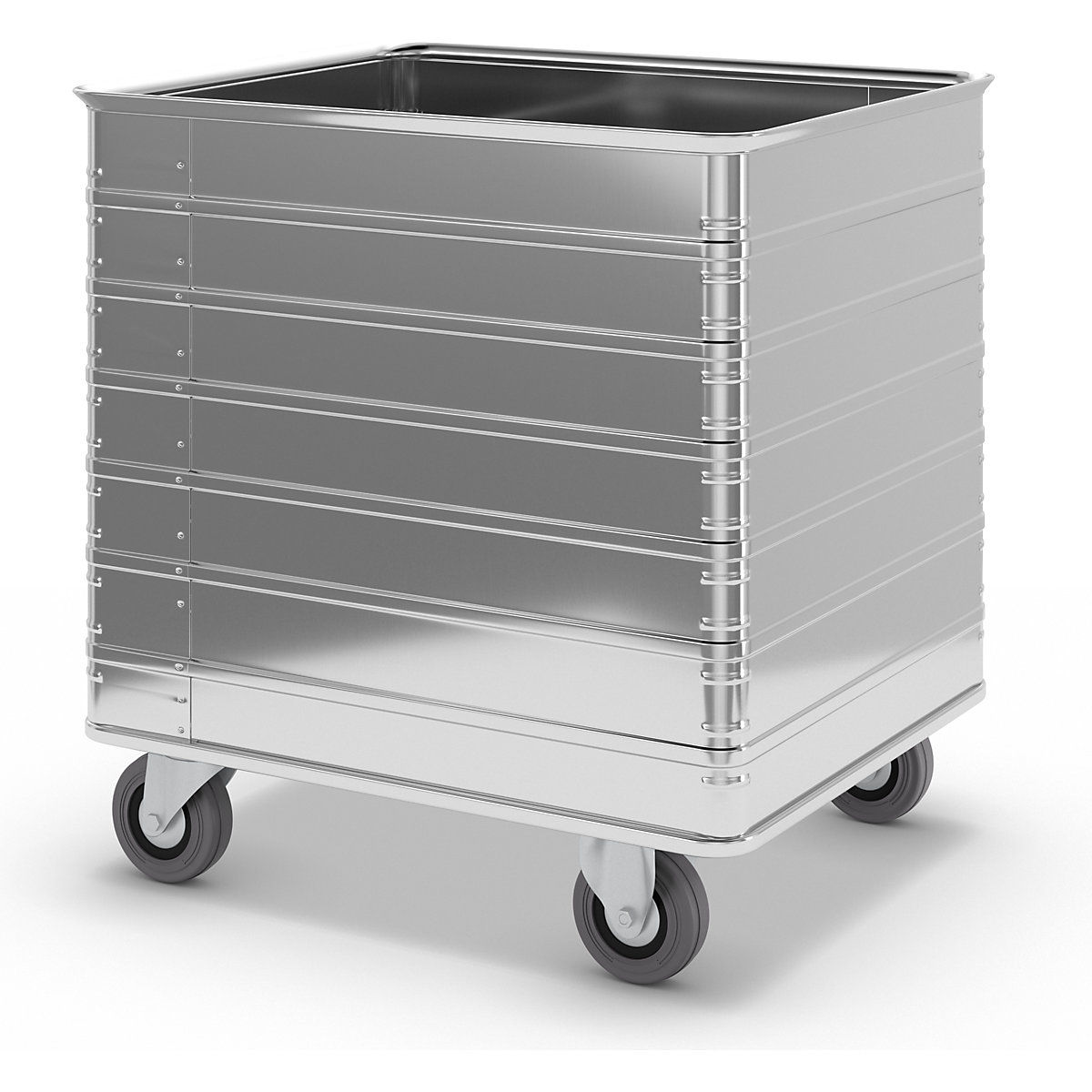 Cărucior tip container din aluminiu – ZARGES (Imagine produs 2)-1