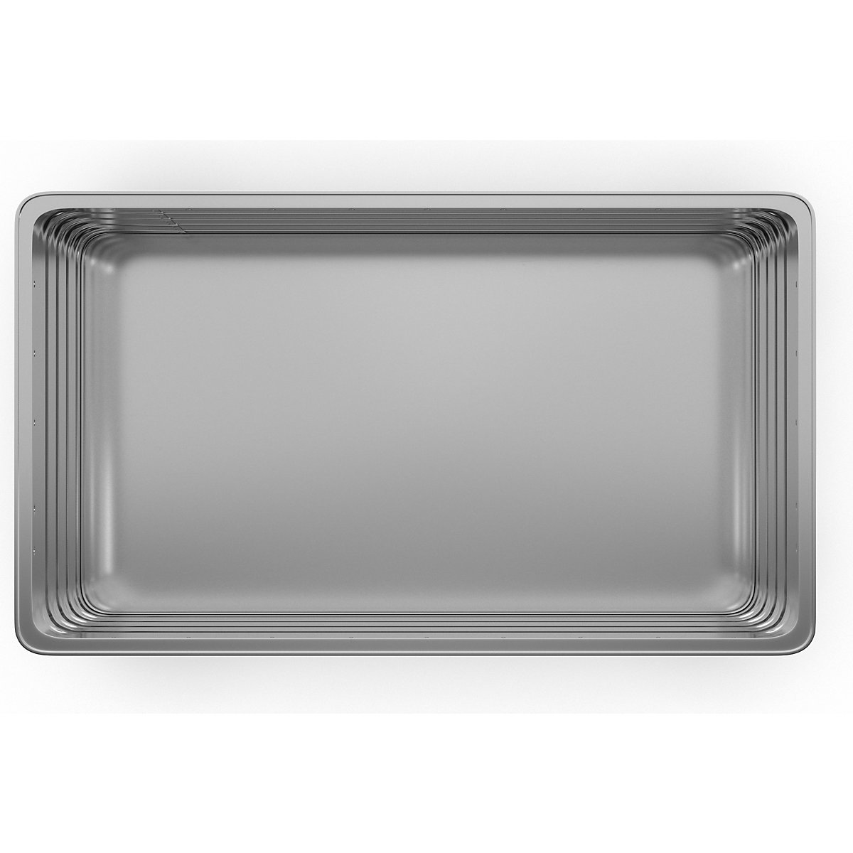 Cărucior tip container din aluminiu, pereți plini – Gmöhling (Imagine produs 6)-5