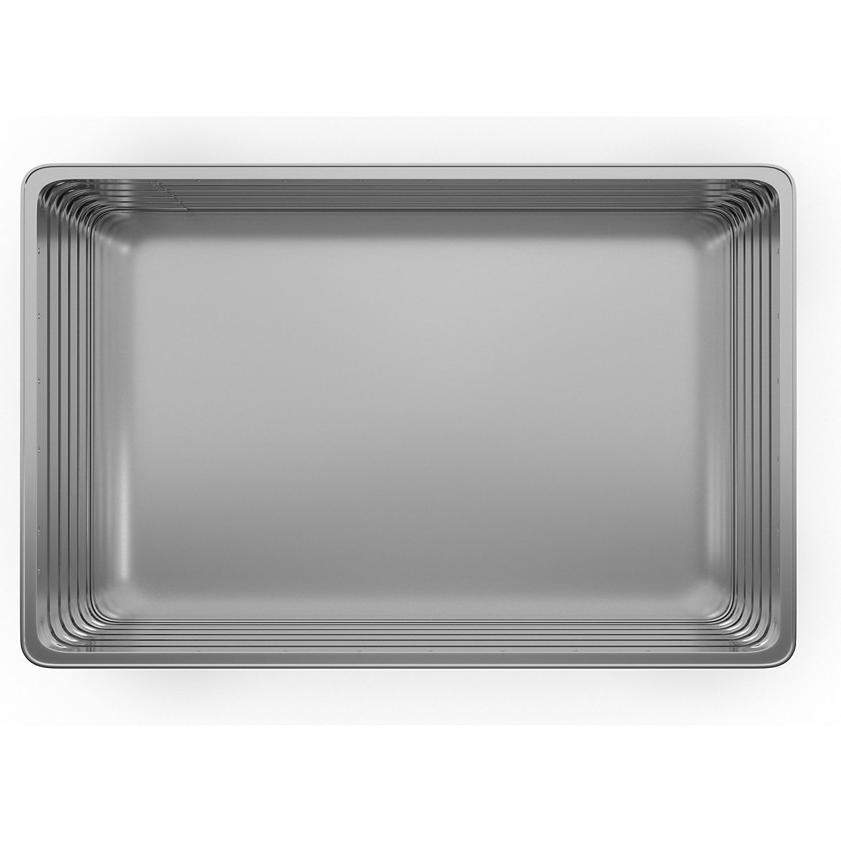 Cărucior tip container din aluminiu, pereți plini – Gmöhling (Imagine produs 6)-5