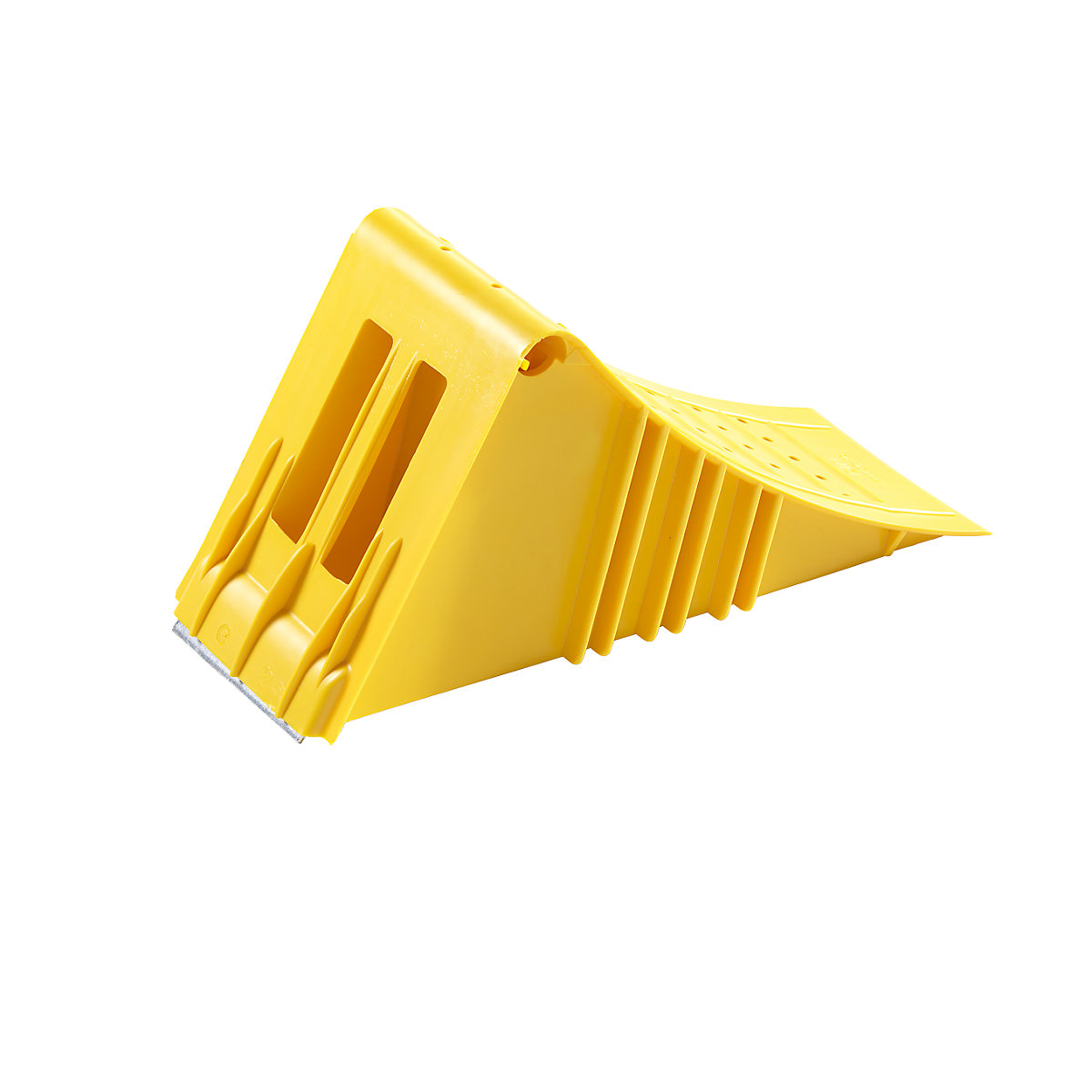 Klin za blokiranje kotača, u žutoj boji