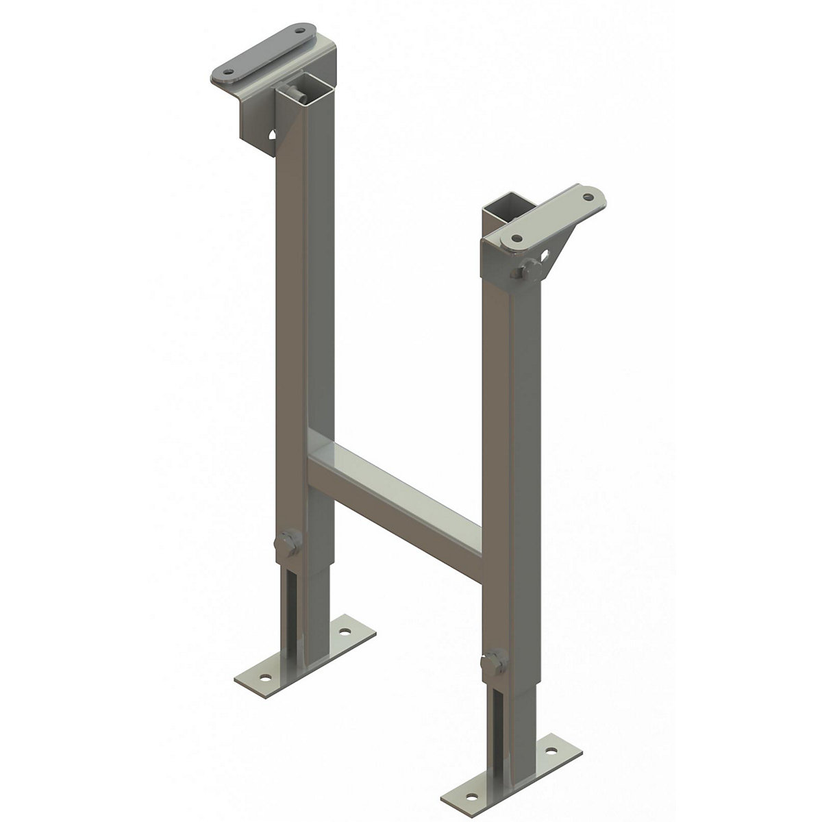 Dvostruki stalak – Gura, širina tračnice 300 mm, visina do površine za odlaganje 540 – 870 mm
