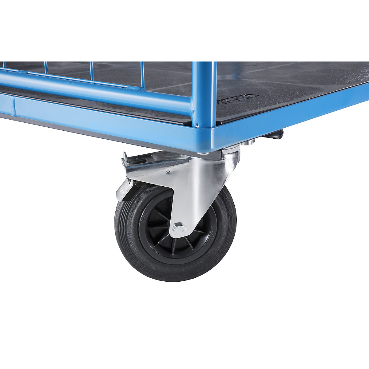 Etážový vozík, drátěná mřížka ze tří stran – eurokraft pro (Obrázek výrobku 11)-10