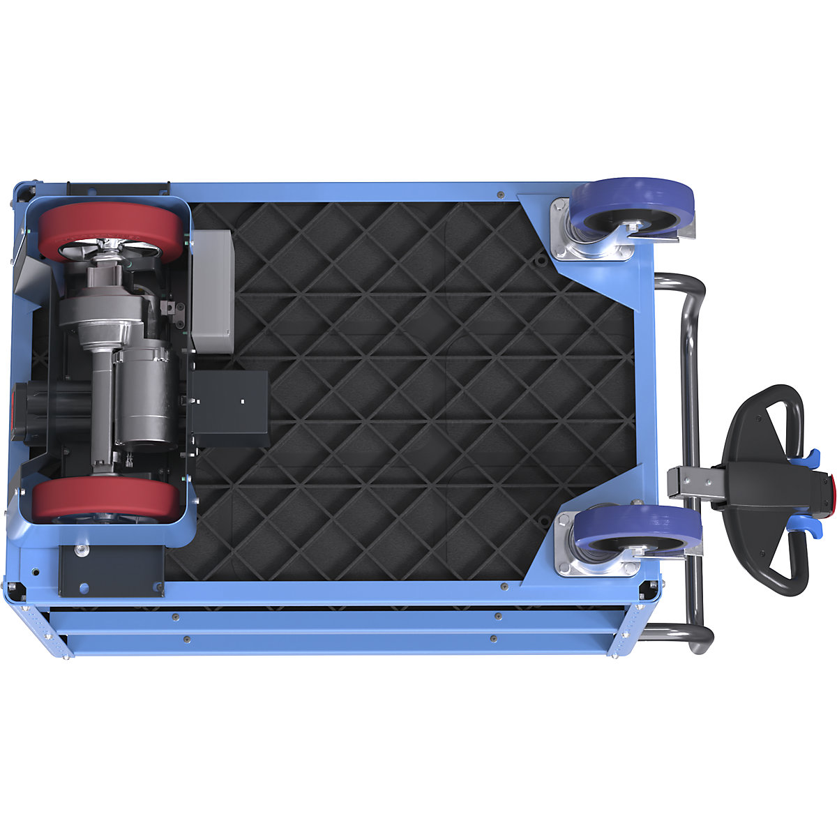 Montážní vozík CustomLine s elektropohonem – eurokraft pro (Obrázek výrobku 2)-1