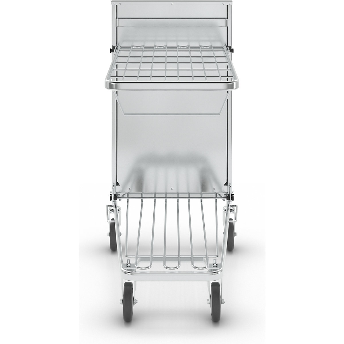 Nákupní vozík, pozinkovaný – Kongamek (Obrázek výrobku 3)-2