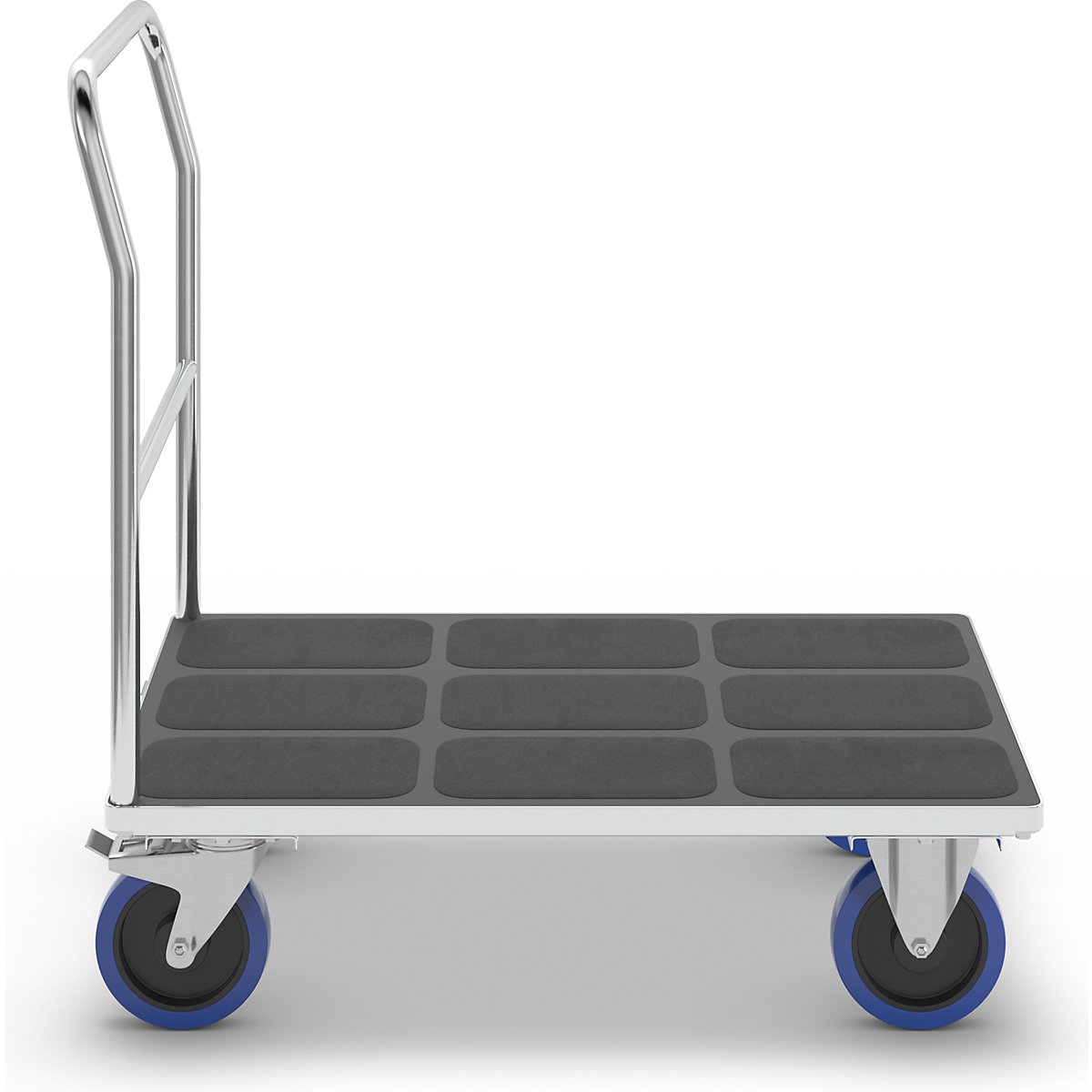 Plošinový vozík s trubkovou manipulační rukojetí – eurokraft pro (Obrázek výrobku 6)-5