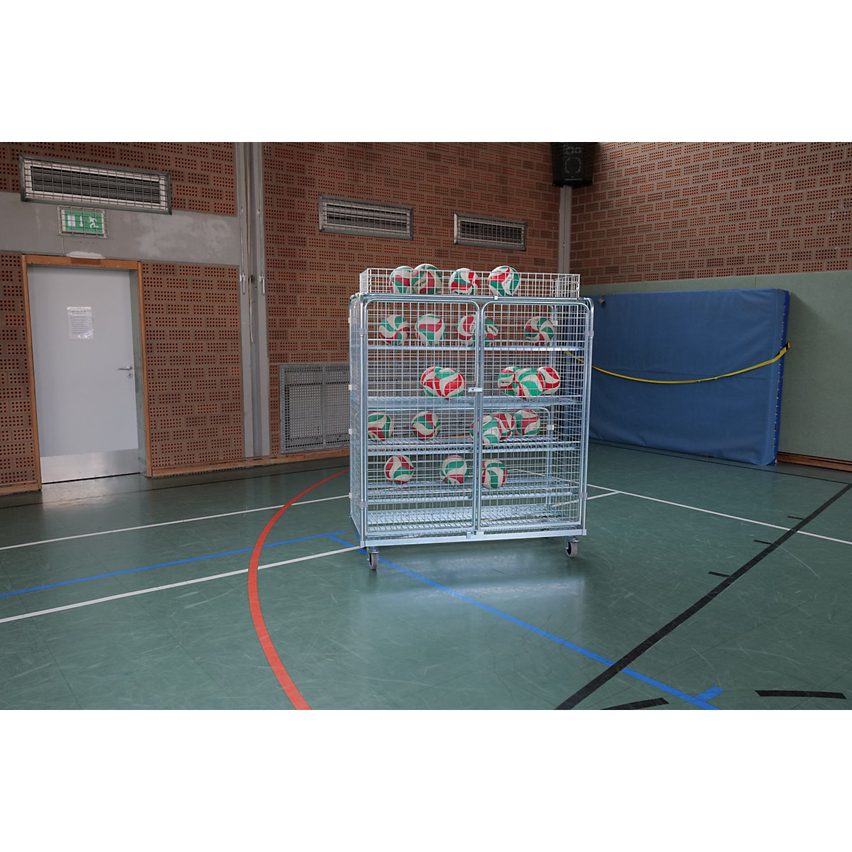 Ocelový rollkontejner s otočnými dveřmi (Obrázek výrobku 5)-4